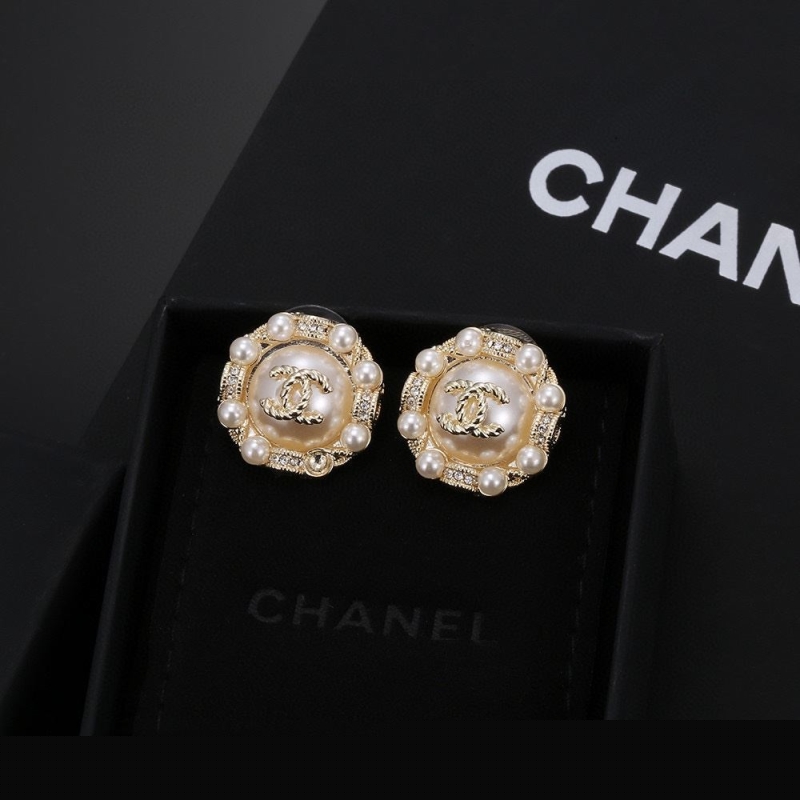Ch*el earrings